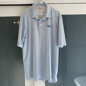 Straight Down Olympic Club Golf Polo, Large